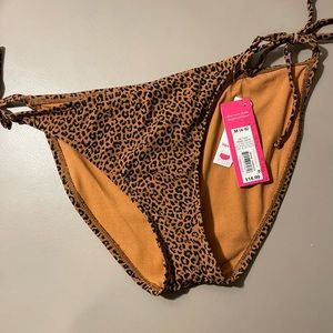 Animal print bikini bottom